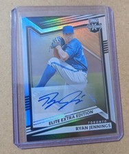 Ryan Jennings 2022 Panini Elite Extra Edition Auto Prospect Autograph