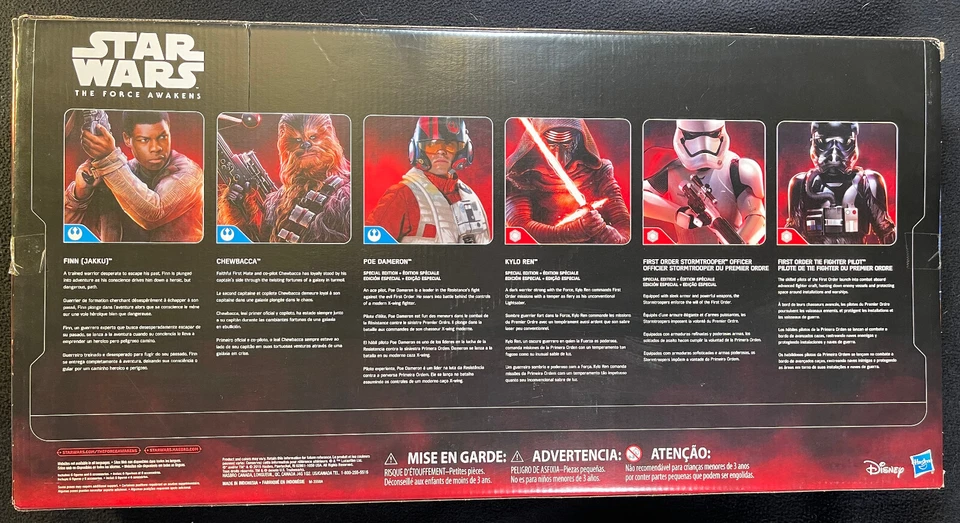 ¡NUEVO! Hasbro 2015 12" Target Exclusive Titan Hero The Force Awakens conjunto de 6 sin usar, en caja Foto 2 de 3