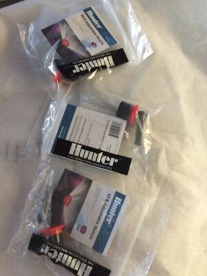 3 Hunter Nozzles - Radius 10 Ft Adjustable Nozzle - Sprinkler  New Lot Of 3