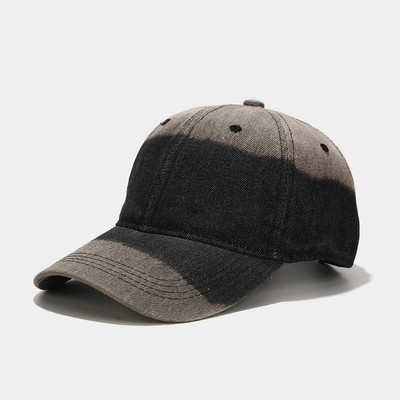 Retro Denim Tie-Dye Baseball Cap Herren Damen Hip-Hop Caps Outdoor Sonnenhüte