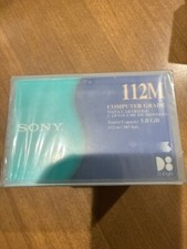 Sony QG112M Data Cartridge Tape Lot Of 5 New Computer Grade 5.0 GB Sealed