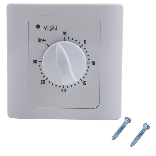 1Pc AC 220V 10A 30Min Electric Time Countdown Digital Time Plug Timer Switch - Picture 2 of 12