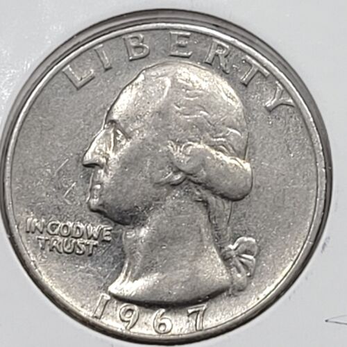1967-p Washington Quarter DDO&DDR - Picture 2 of 13