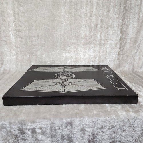 Star wars Tie Fighter Canvas Picture 20X16 Black Silver - Picture 3 of 7