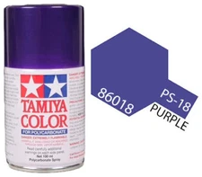 Tamiya 86018 PS-18 Metallic Purple Polycarbonate Spray Paint 100ml TAM86018 - US