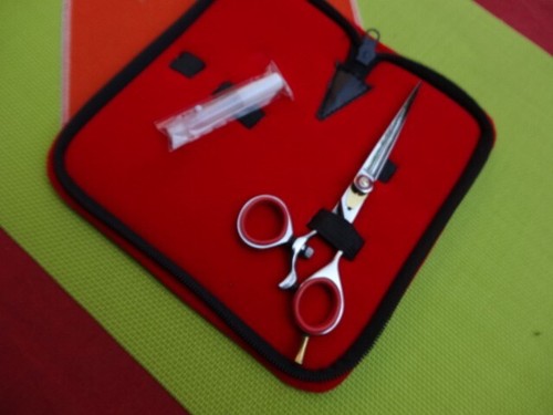 Warranty_Swivel 6.5" Quality Hairdressing Hair Scissors/Japanese Steel & CASE - Picture 6 of 24