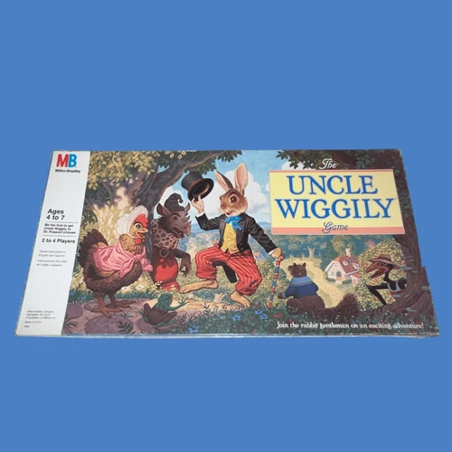 Vintage 1988 Milton Bradley Uncle Wiggily Board Game M.R. Howard Garis COMPLETE