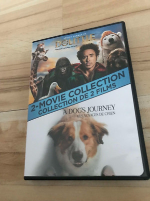 Dolittle + A Dogs Journey - Robert Downey Jr.,  Family Double feature DVD