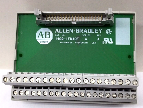 1PC NEW Allen Bradley 1492-1FM40F Interface Module 40 Pt Series A 14921FM40F - Picture 3 of 9
