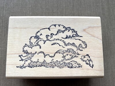 Motiv Stempel  Clouds  Holzstempel von Stamp Francisco, Rubber Stamps