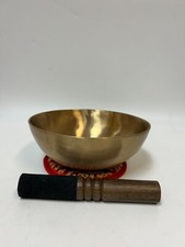 8" Large Himalayan Deep sound Healing Yoga handmade Singing Bowl ID PH011