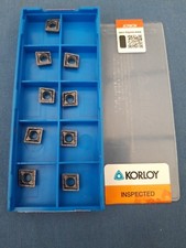 Korloy QCMT 070304 CM PC5300 Carbide Inserts Cnc turning tips drill x 9 bore