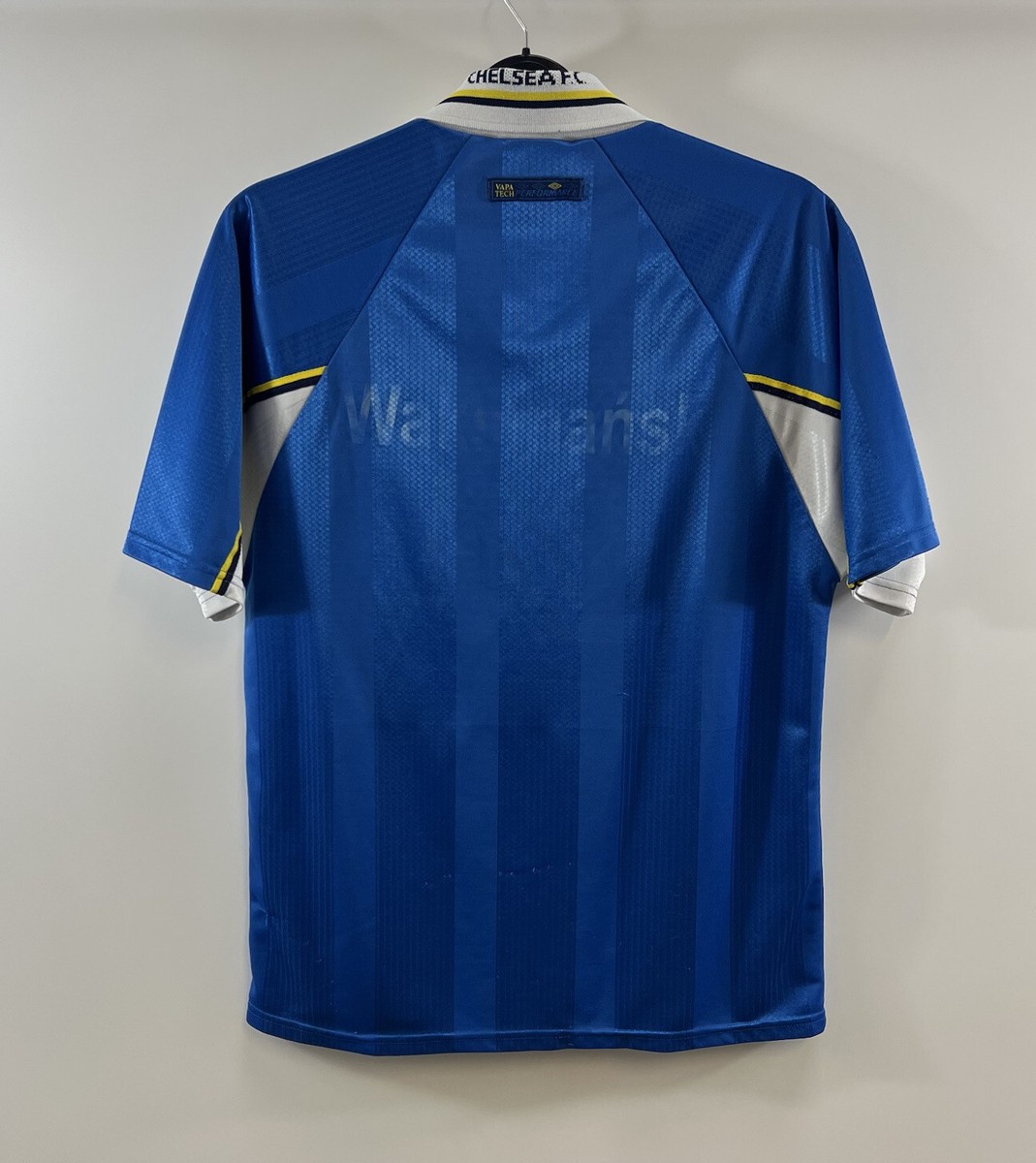 【正規品97-99 Umbro Chelsea home L/S shirt】 Vintage Chelsea 97/99 Home Size XL Umbro Long Sleeve Jersey