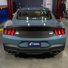 Accelatec Real Dry Carbon Fiber Trunk Panel Cover Mustang 2024-2025