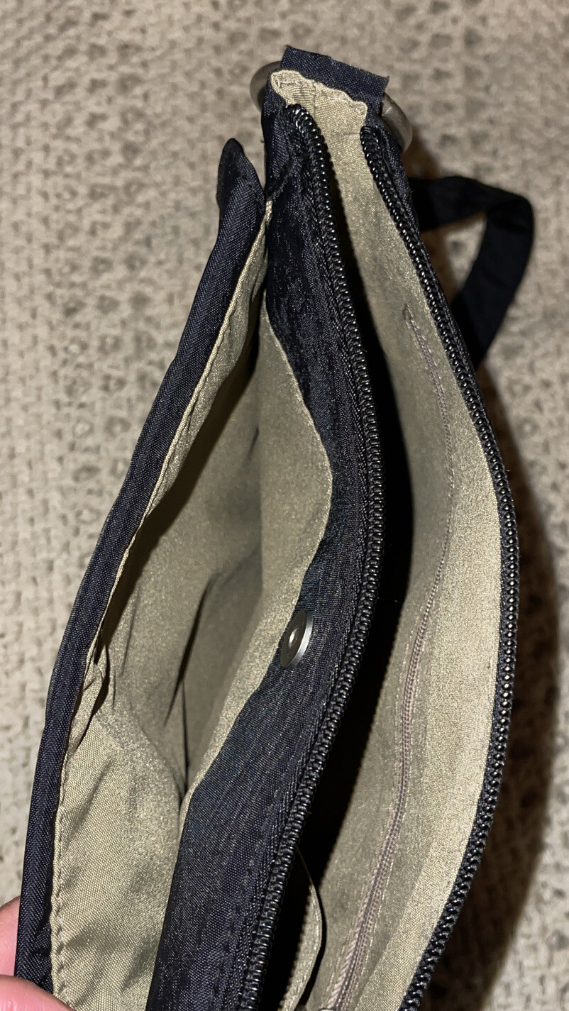 Baggallini CROSSBODY SLIM Bag Black Hobo eBay