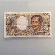 Billet France 200F Montesquieu de 1985 T.032
