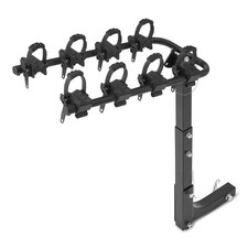 Amazon Basics 4-Bike Hitch Rack with 2" Hitch for Car, SUV and Truck Heavy-Duty
