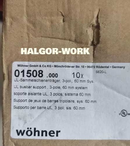 1PCS NEW Wohner 01508.000 In Stock #YY - 第 1/2 張圖片
