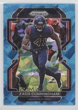 2021 Panini Prizm Blue Ice Prizm 53/99 Zach Cunningham #38 s3g