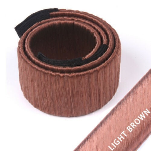 French Hair Bun Magic Bands Twist Easy Snap Tool Former DIY Styling Donut Maker - Picture 6 of 19