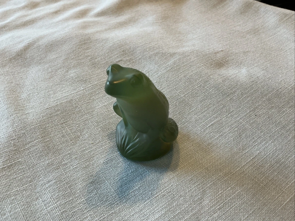 Lalique Frog Art Glass for sale | eBay