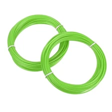 2 Pcs 3D Pen Filament, 1.75mm Dia 33ft Length, Green