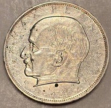Germany 1958 F 2 Mark Coin