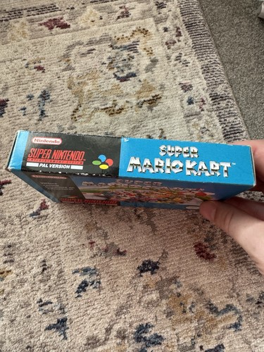 Super Mario Kart SNES Super Nintendo Game Boxed Complete - PAL - Picture 3 of 9