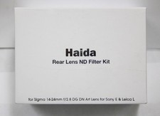 USED Haida Rear Lens ND Filter Kit for Sigma 14-24mm F/2.8 Lens Sony E  Leica L