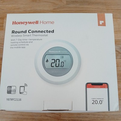 Honeywell Home Round Connected T87RF mit Relais BDR91 und Gateway RFG100