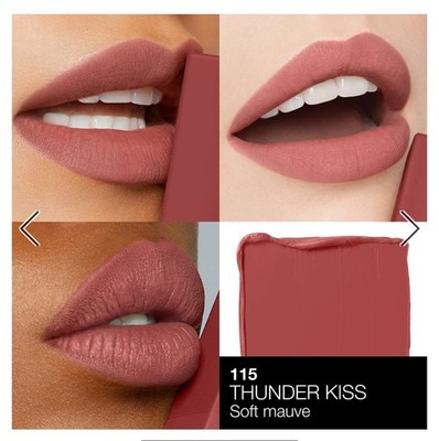 Nars Powermatte Lipstick THUNDER KISS 115 - Full Size 0.05 Oz. 1.5 g New In Box