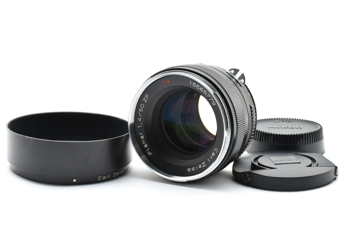 Carl Zeiss Planar T* 50mm F1.4 ZF MF Lens Nikon F Mount CLA