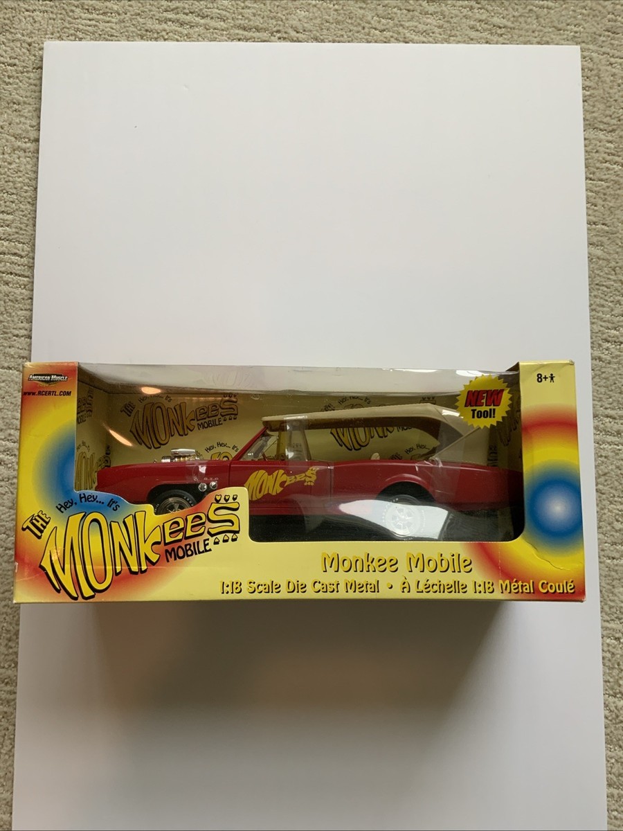 33150 Pontiac GTO Monkeemobile Red ERTL 1 18 for sale online | eBay