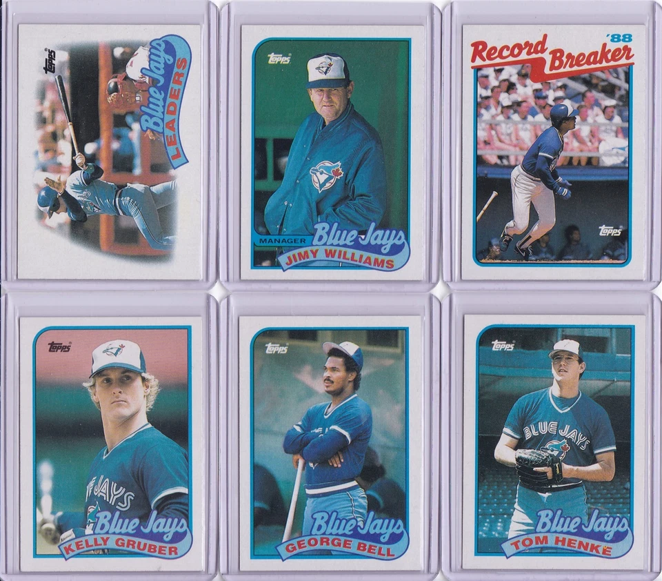 Toronto Blue Jays 1989 Topps Baseball Team Set 29 cards - Image 2 of 4