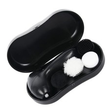 Electric Shoe Polisher Brush Set With Replacement For Cleaning Care