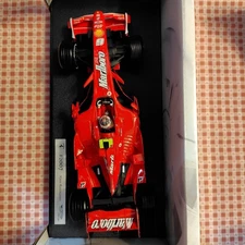 1/18 Hot Wheels Ferrari F2007 Kimi Raikkonen 2007 World Champion Machine Marlbor