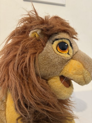 Disney Store Lion King Mufasa Hand Puppet Plush Large Full Body Stuffed Animal - Picture 6 of 6