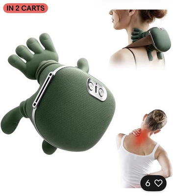 #ad #ad Electric Shiatsu Neck Massager 3D Kneading Heat Therapy for Back amp; Shoulders $55.00