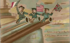 MILITARIA PATRIOTISM 14/18 old postcard [DTZ-16836]