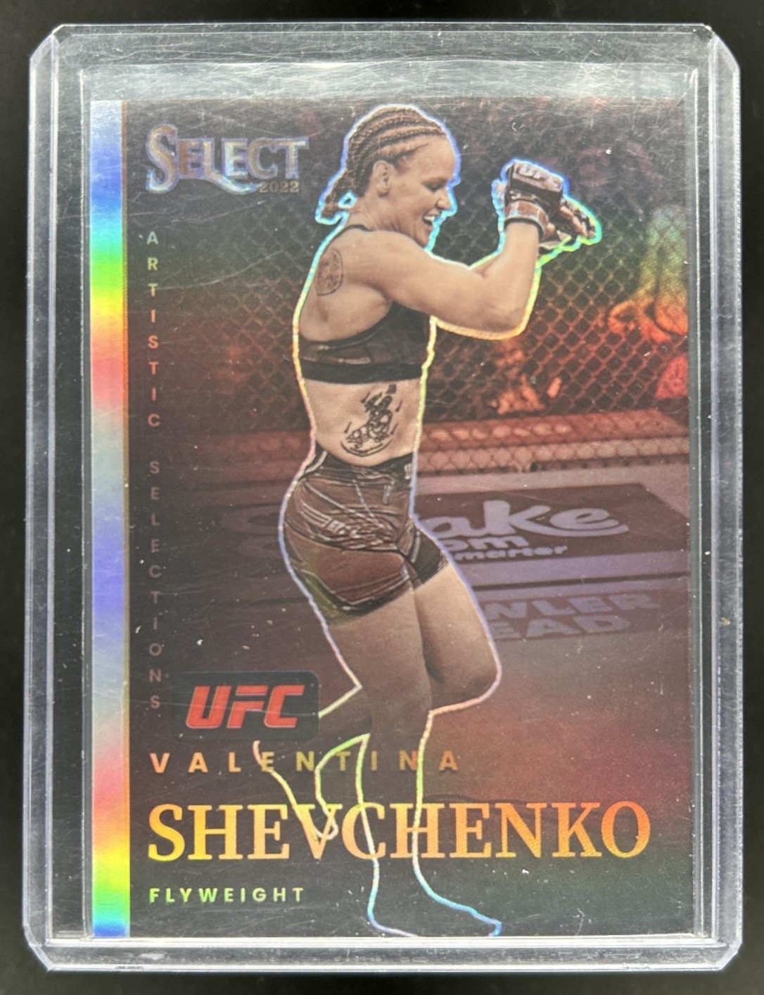 2022 Panini Select UFC Valentina Shevchenko Artistic Selections #9