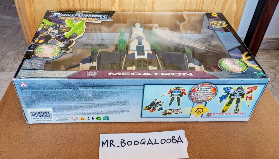 Transformers Hasbro 2004 Energon Megatron Leader Class MISB RARE - Imagen 2 de 4