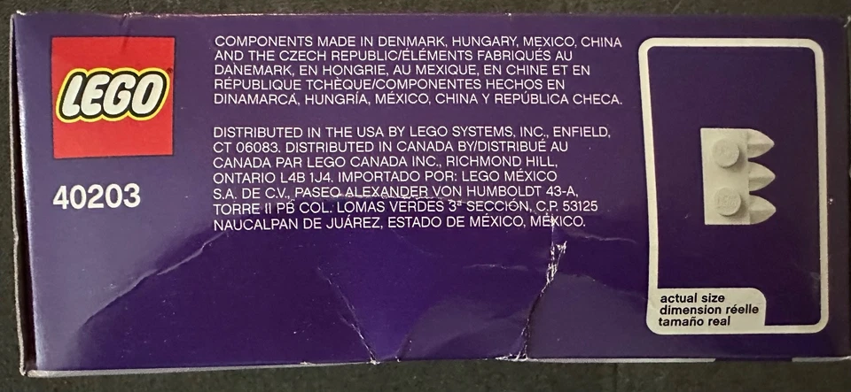 LEGO Seasonal: Vampire and Bat (40203) New in Box - Image 3 of 4