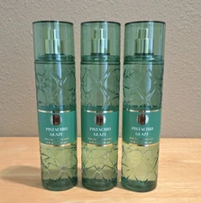 Bath & and Body Works Pistachio Glaze Fine Fragrance Mist 3 pc
