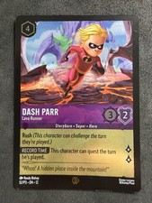 Dash Parr - Lava Runner 52 Disney Lorcana Promo Cards