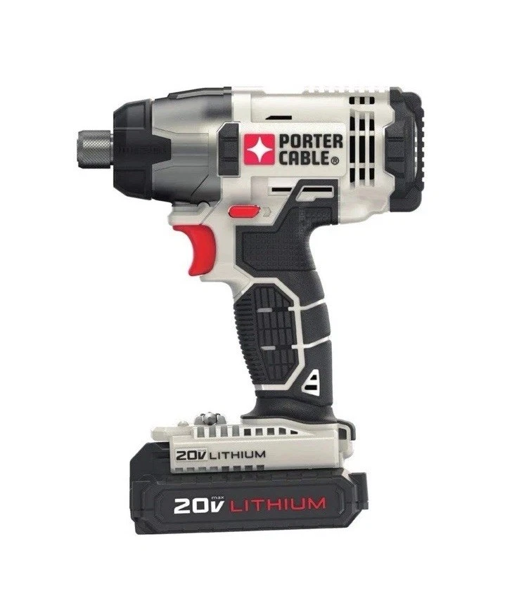 PORTER CABLE PCCK604L2 20V MAX 2-Tool Cordless Drill/Driver and Impact Driver... - Image 4 of 4