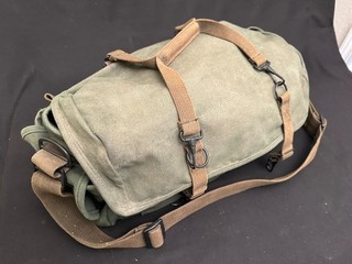 Domke F 1X Little Bit Bigger Canvas Camera Bag Olive Excellent Condition