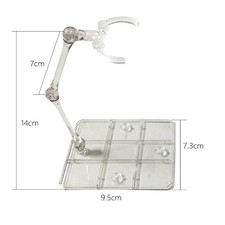 2 5 10 Pc HG144 Adjustable Action Figure Display Holder Base Model Support Stand