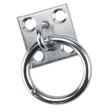 New Equestrian Horse Stable Tie Ring Heavy-Duty Iron Tying Horses Ring 50x50mm