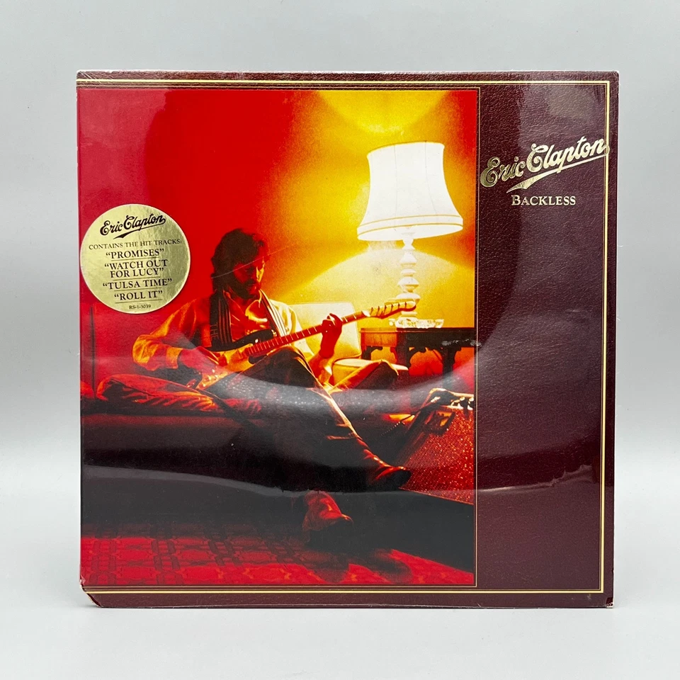 Eric Clapton Backless Vinyl RS-1-3039 SEALED 1978 Gatefold with Hype Sticker - Image 2 of 4