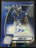 Dane Key 2024 Bowman University Chrome Sapphire #PA-DKE Rookie Auto